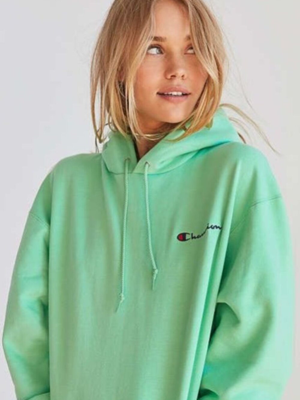 Champion Long Sleeve Hoodie Sweater
